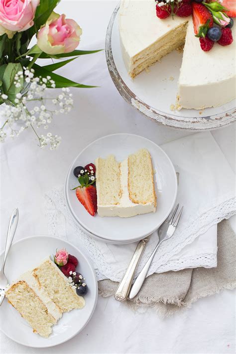 White Cake Schichten