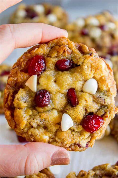 White Chocolate Cranberry Cookies