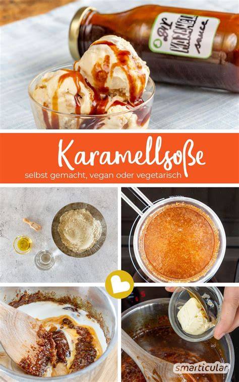 Wichtige Zutaten für vegane Karamellsoße