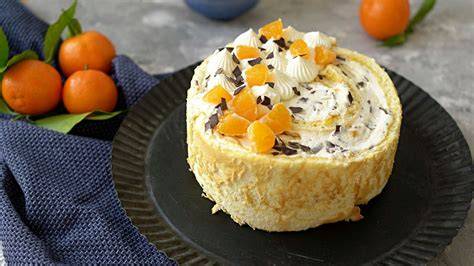 Wickeltorte mit fruchtiger Füllung
