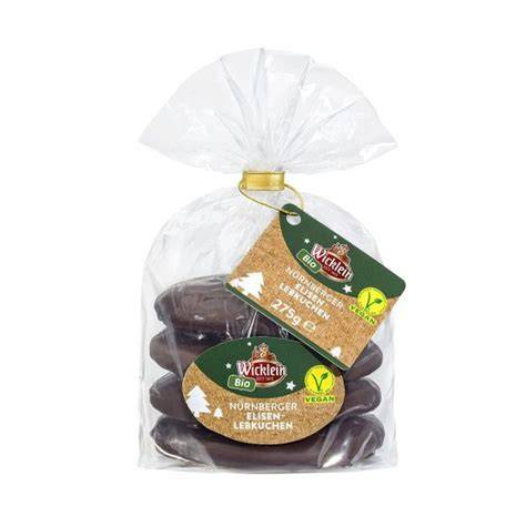 Wicklein Bio Elisen Lebkuchen Vegan - Produktaufnahme