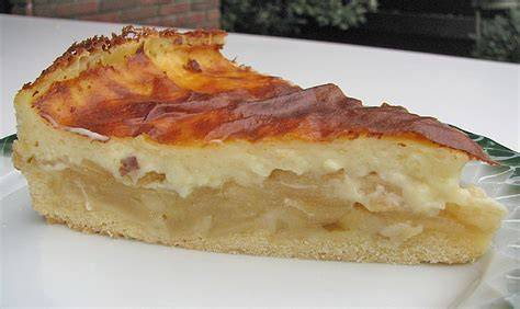 Wiener Apfelkuchen mit Guss