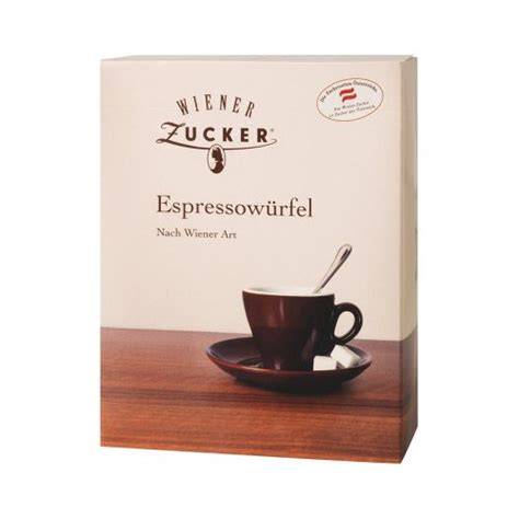 Wiener Zucker Espressowürfel Verpackung