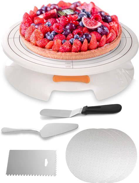 Winkelpalette, Tortenglätter, Drehplatte