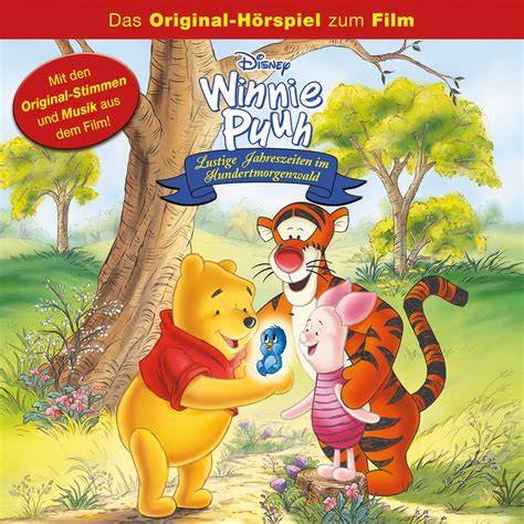 Winnie Puuh und Freunde Illustration im Hundertmorgenwald