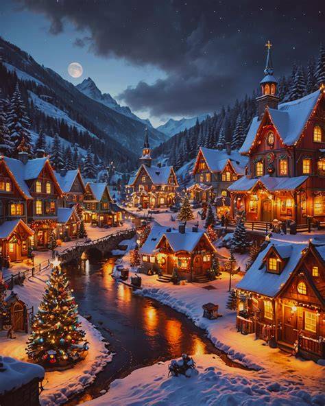 Winter, Weihnachten und Bratapfel-Traditionen