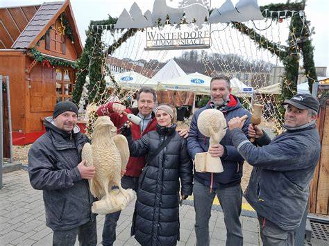 Winterdorf Gummersbach - Stand der Honigverkaufsaktion