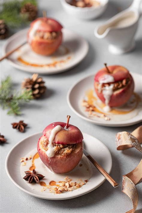 Winterliche Bratapfel-Varianten ohne Marzipan