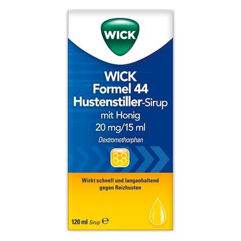 Wirkprinzip und Verpackung des Wick Husten-Sirups