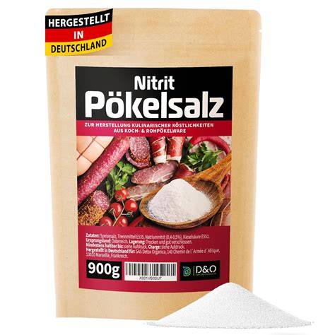 Wirkung von Nitritpökelsalz und anderen Zusatzstoffen in Schinken