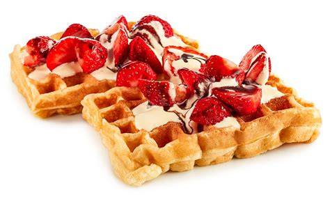 Wonder Waffel mit Erdbeeren und Nutella