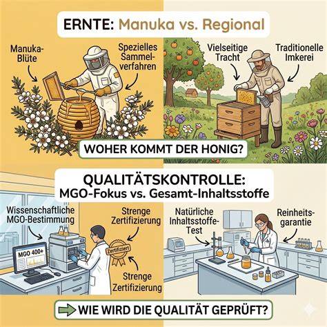 Workshop-Diagramm: Manuka-Honig vs. Propolis vs. Kräutertherapie