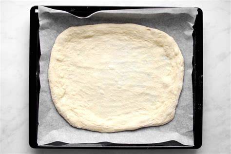Wrap-Pizza auf Backblech