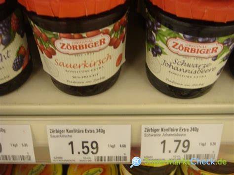 Zörbiger Konfitüre im Glas - Produktabbildung