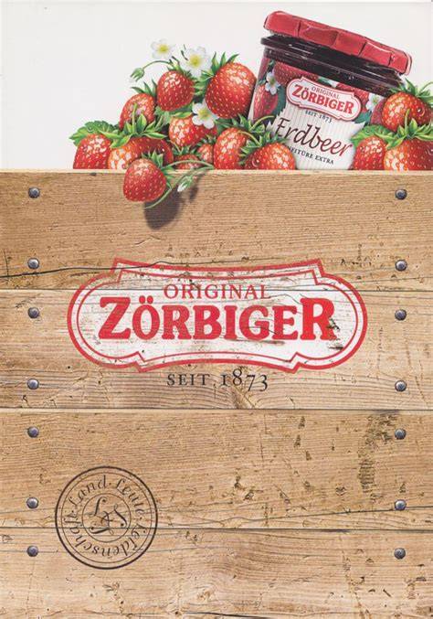 Zörbiger Marmelade aktuelle Flaschendesigns und Produktvielfalt