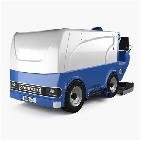 Zamboni Modell 1:87 (H0) blaues Design