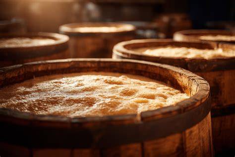 Zedernholzfässer für Fermentation