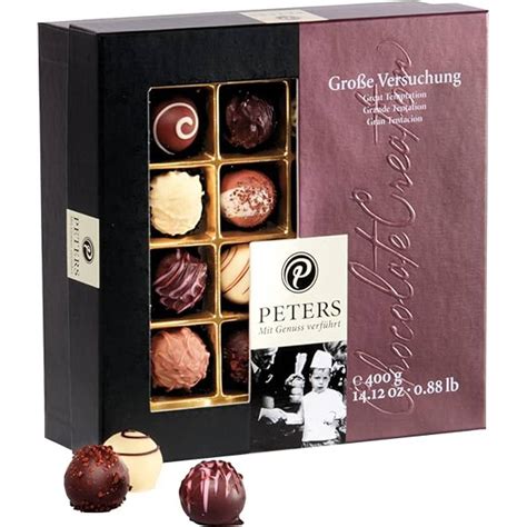 Zeitleiste: Peters Pralinen Meilensteine