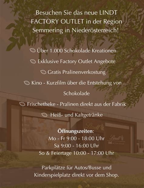Zeitplan der Markteinführung in europäischen Lindt Shops
