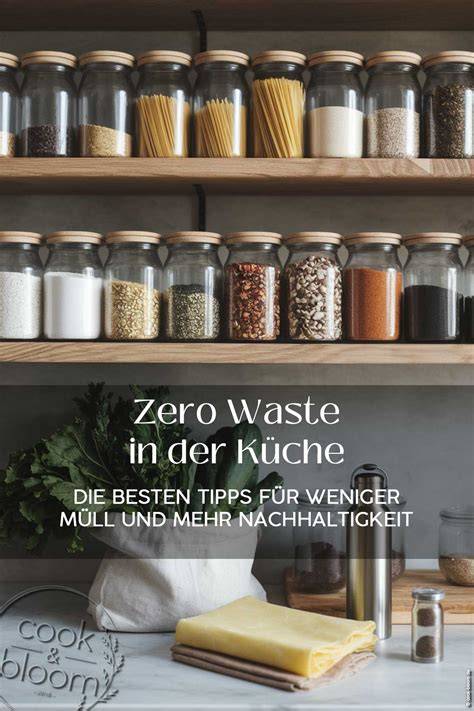 Zero-Waste-Küche: Glasgefäße, lose Lebensmittel, selbstgemachte Schokolade