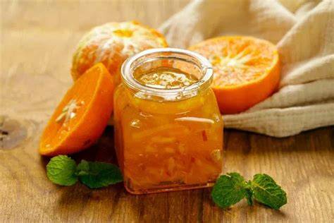 Zierapfel und Orange - Zutaten für Marmelade