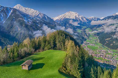 Zillertal Landschaft und Tourismus