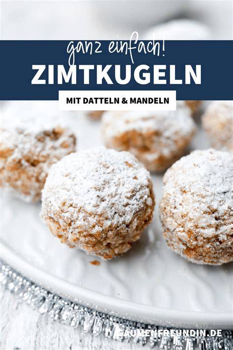 Zimtkugeln mit Puderzucker