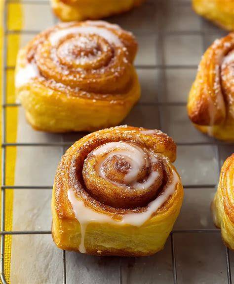 Zimtschnecken frisch gebacken