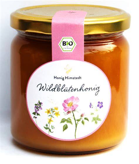 Zistrosenhonig im Glas: aromatischer Wildblütenhonig