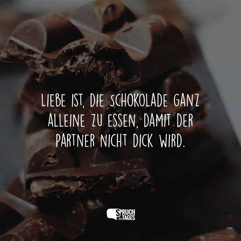 Zitat und Lebensphilosophie - Schokolade und Lebensfreude