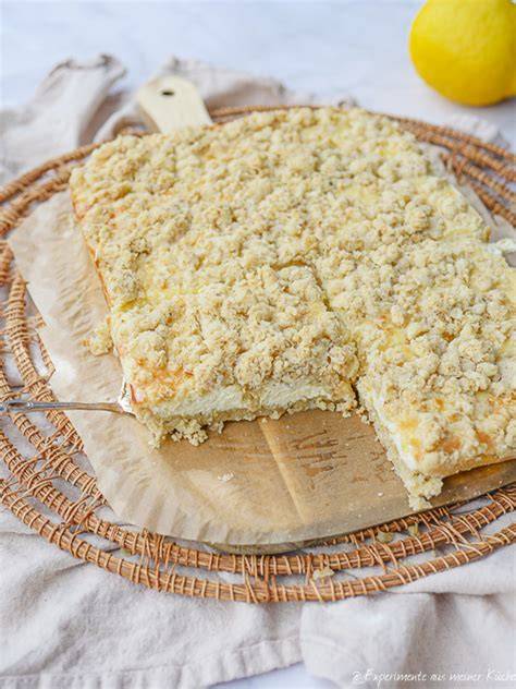 Zitronen-Cheesecake mit knusprigen Streuseln aus dem Airfryer