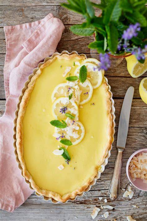 Zitronen-Limetten-Tarte: Blindbacken und cremige Zitrusfüllung, Schrittbilder