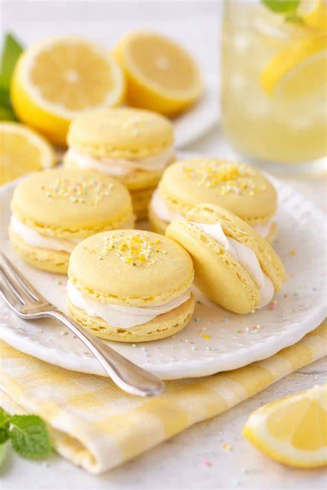Zitronen-Macarons - Genuss und Frühlingsfreude vereint