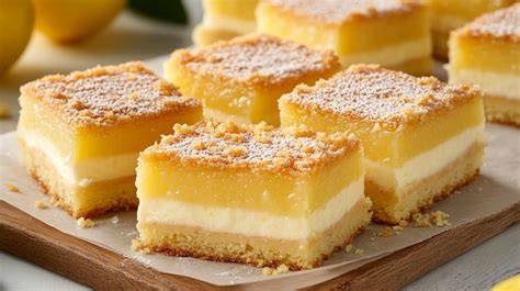 Zitronen-Puddingkuchen mit Streuseln vom Blech