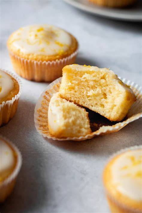 Zitronenmuffins frisch gebacken