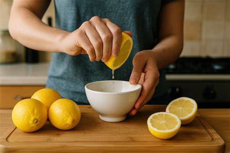 Zitronensaft für Fruchtmarmeladen