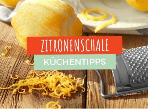 Zitronenschale Julienne blanchieren