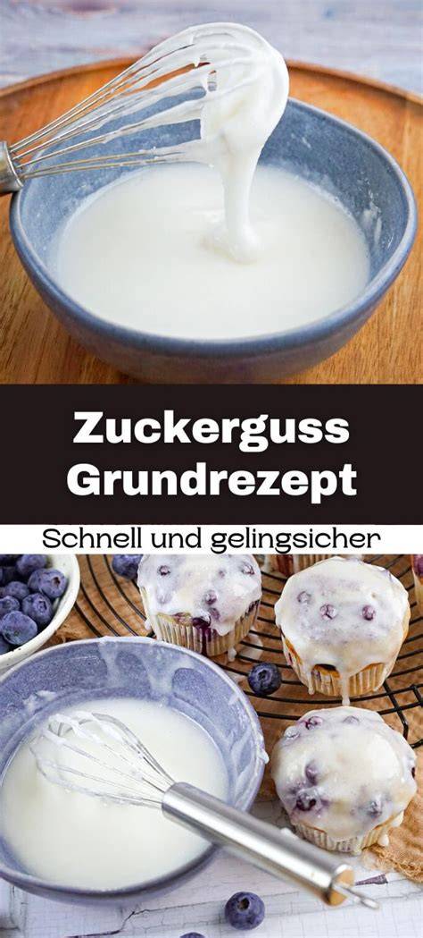 Zitronensirup und Zuckerguss: Einpinseln und Glasieren