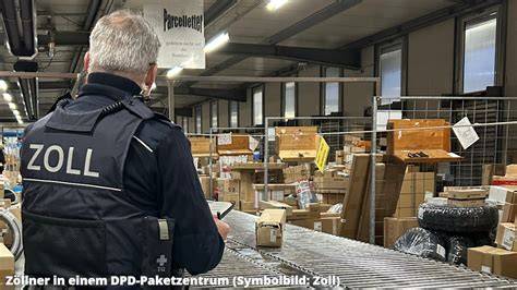 Zollkontrolle an EU-Grenze