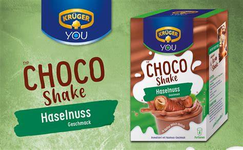 Zubereitung: Krüger Schoko Shake mit Milch