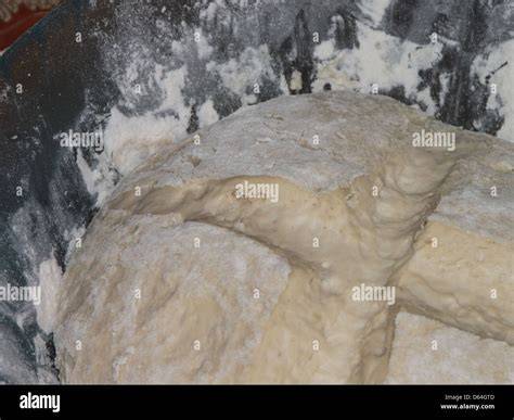 Zubereitung: Teig in der Springform vor dem Backen