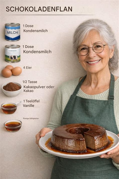 Zubereitung Bonet Wasserbad Schokoladenflan