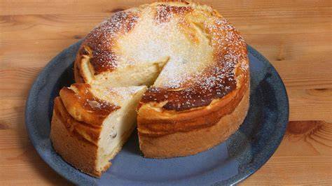 Zubereitung Bratapfel Quarkkuchen Schritt für Schritt