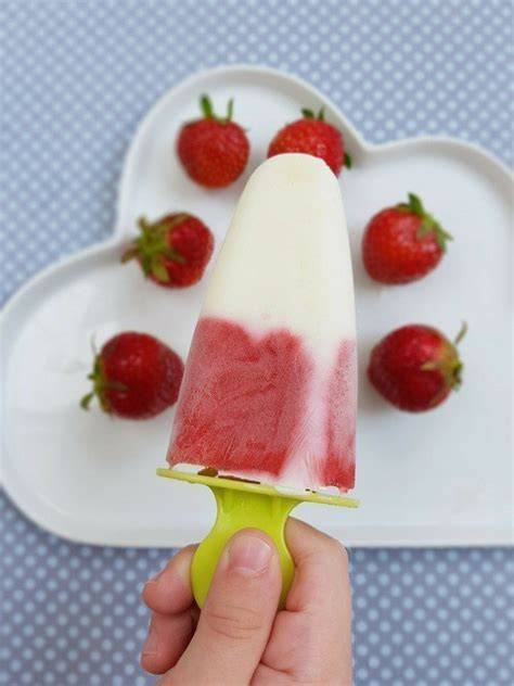 Zubereitung Eis am Stiel mit griechischem Joghurt Schritt für Schritt