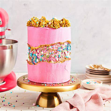 Zubereitung Fault Line Cake Einschulung