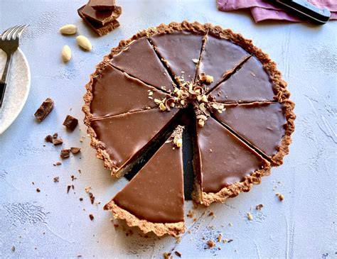 Zubereitung Kreumboden aus Oreo-Keksen für eine Schokotarte