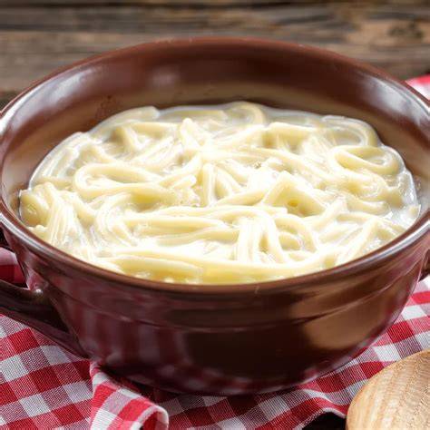 Zubereitung Milchnudeln Schritt für Schritt