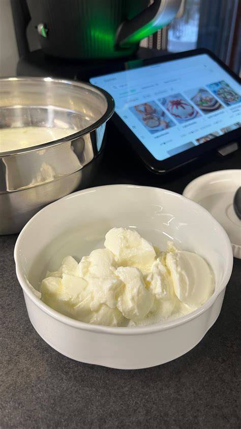 Zubereitung der Schmandhaube im Thermomix