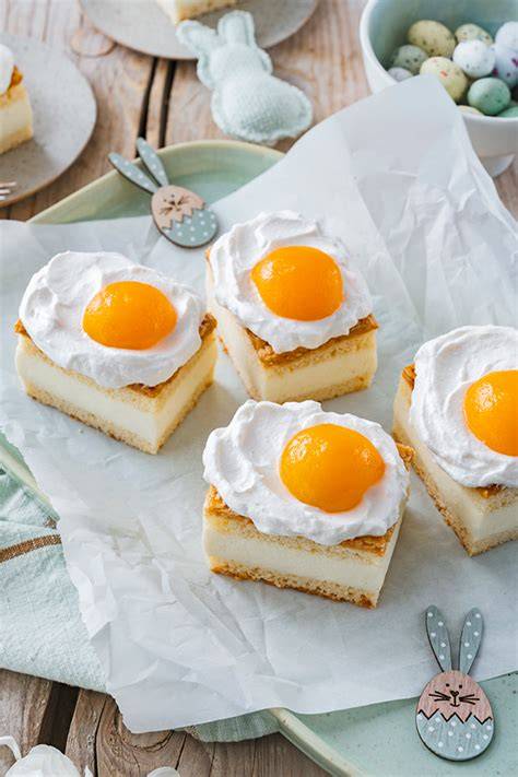 Zubereitung des Bodens für einen Spiegeleierkuchen