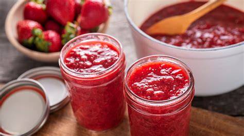 Zubereitung einer Marmelade mit Geliermittel